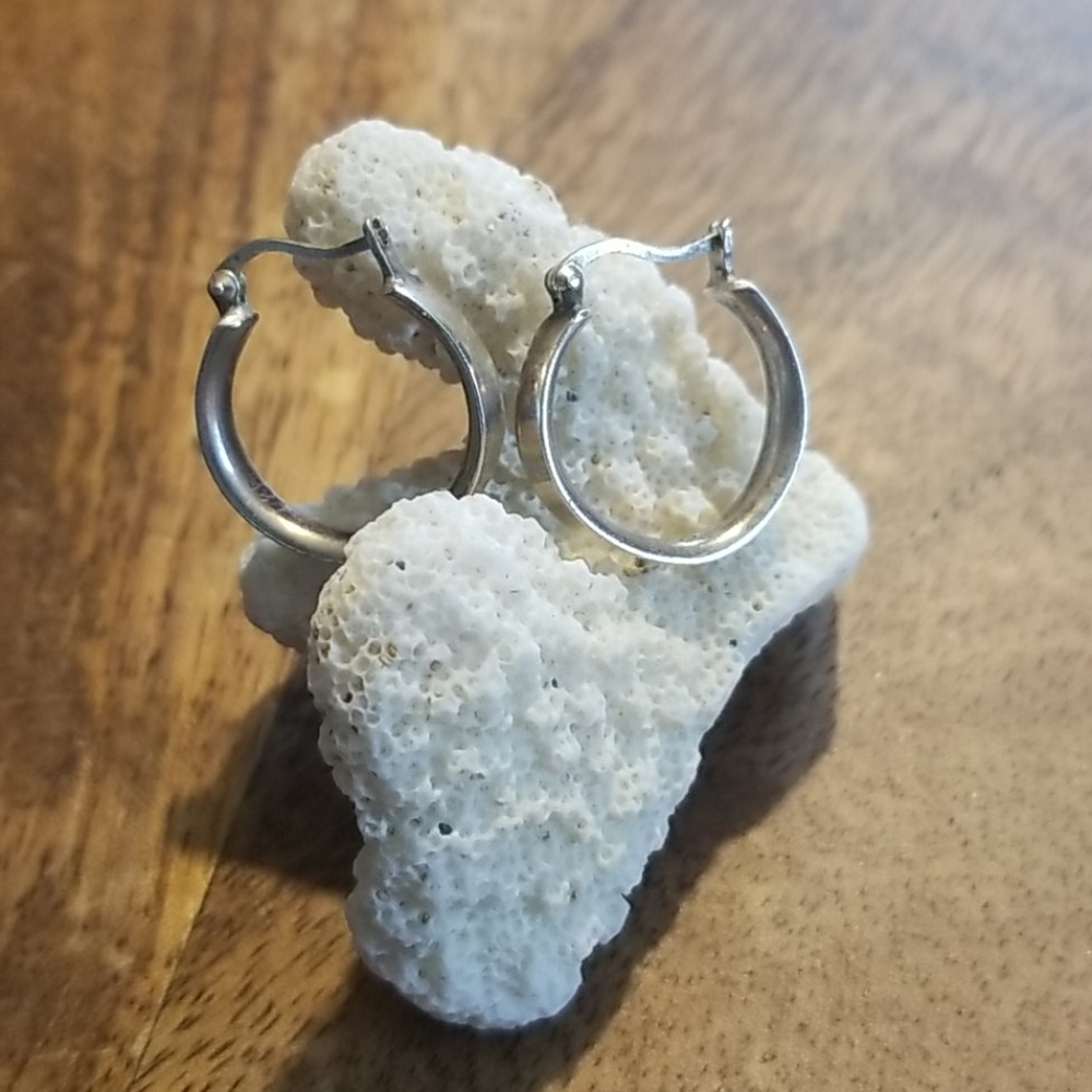 Sterling Silver Hoop Earring